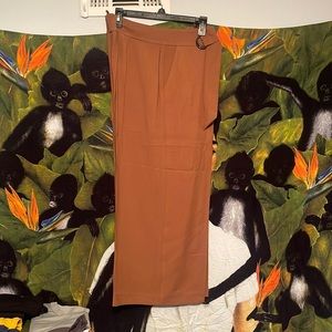 BarIII SUIT SHORT PANTS TAN BEAUTIFUL NEW box7